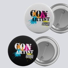 Con Artist Buttons