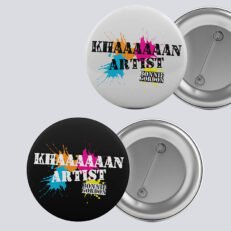Khaaan Artist Buttons