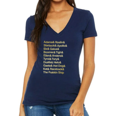 Crew Names Mirror-Ball Metallic Navy