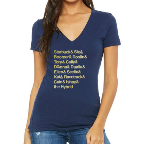 Women of BSG Mirror-Ball Metallic Navy